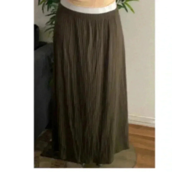 🆕 Catherine Malandrino Grape Leaf Maxi Skirt XL🆕 - Picture 4 of 11